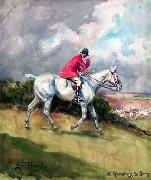 unknow artist Classical hunting fox, Equestrian and Beautiful Horses, 180. china oil painting reproduction
